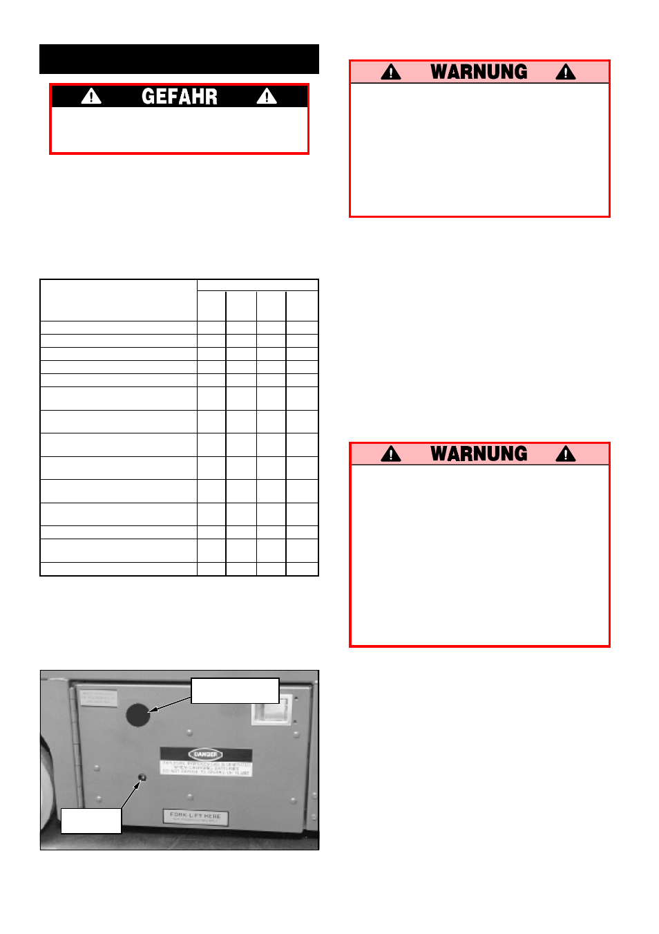 Wartung, Planmäßige wartung, Batteriewartung | Laden der batterie | Snorkel TM12-sn1141-4999 User Manual | Page 18 / 32