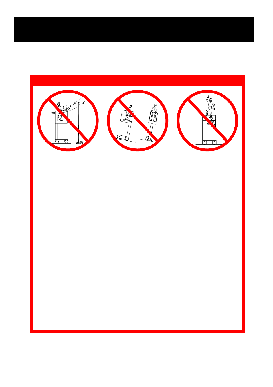 Safety rules | Snorkel TM12-sn1141-4999 User Manual | Page 2 / 32