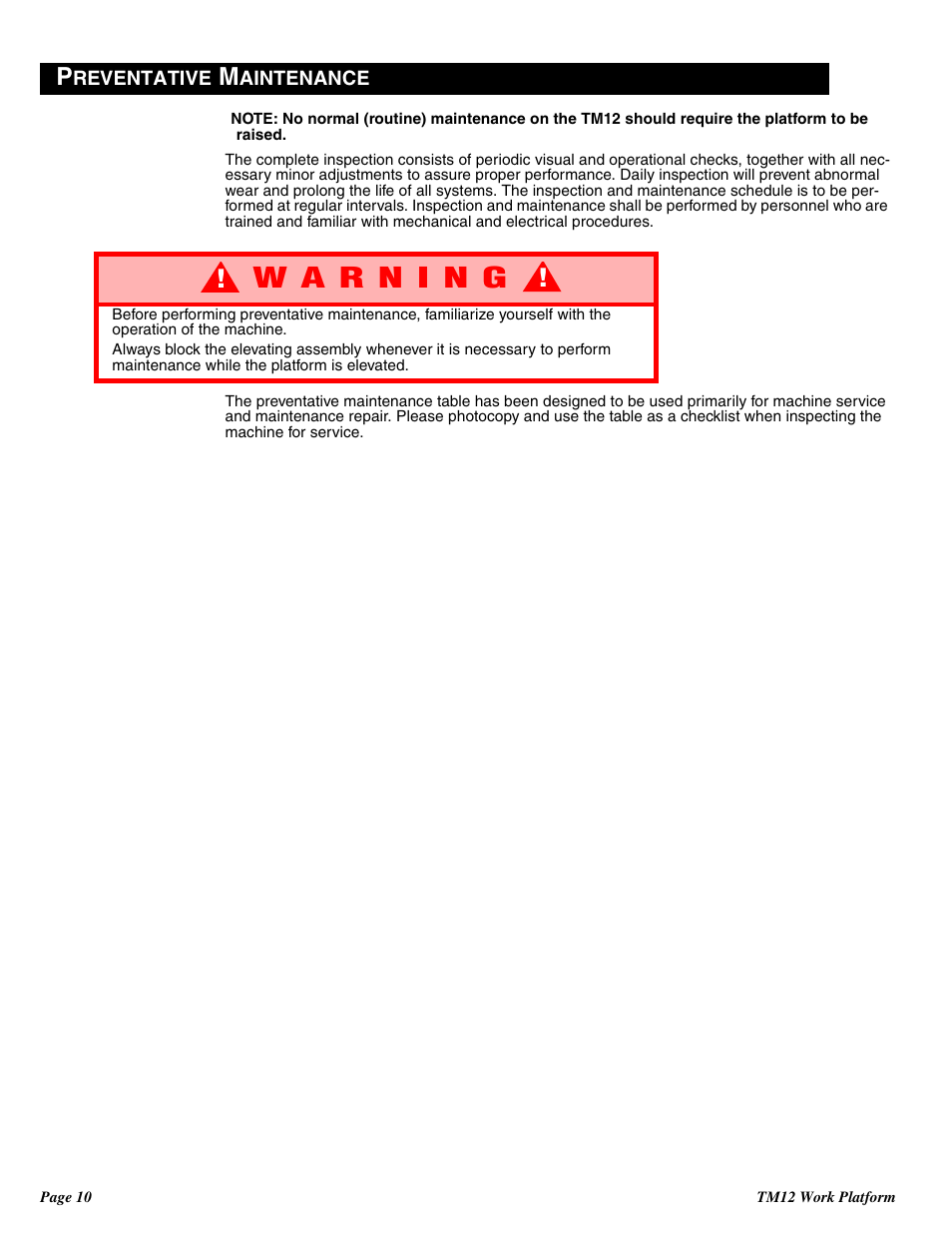Snorkel TM12-sn5000-7351 User Manual | Page 10 / 12