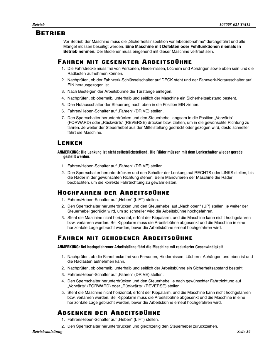 Snorkel TM12-sn6427-6918 User Manual | Page 41 / 52