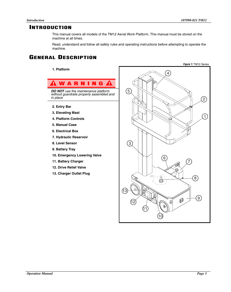 Snorkel TM12-sn6427-6918 User Manual | Page 5 / 52