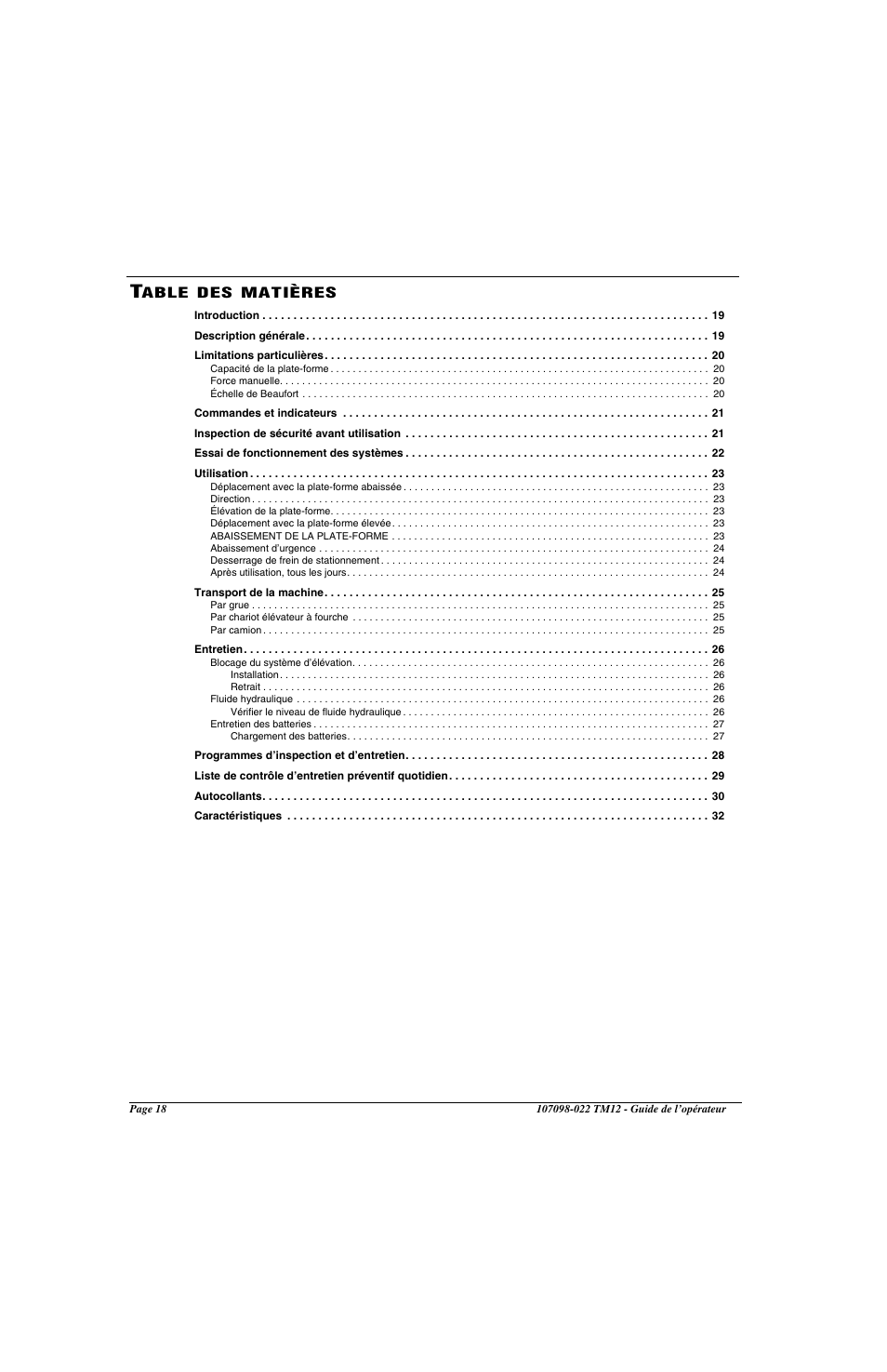 Snorkel TM12-sn6919-29999 User Manual | Page 20 / 52