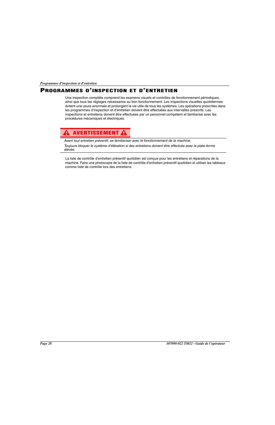 Snorkel TM12-sn6919-29999 User Manual | Page 30 / 52