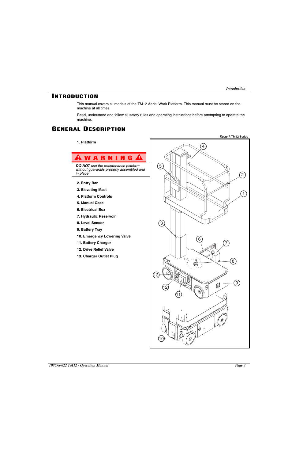 Snorkel TM12-sn6919-29999 User Manual | Page 5 / 52