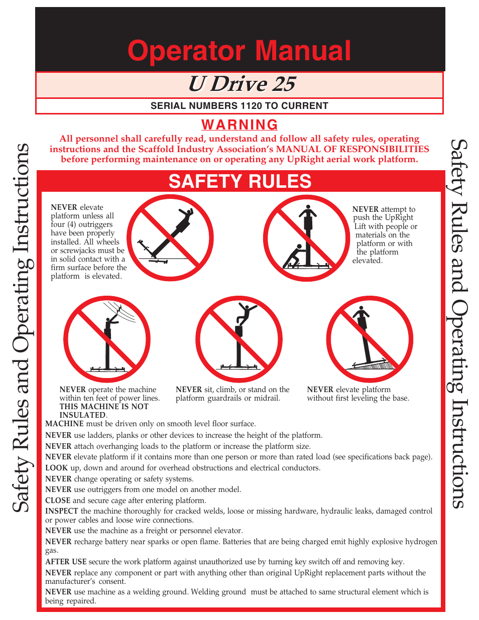 Snorkel U Drive 25-sn1125+ User Manual | 12 pages