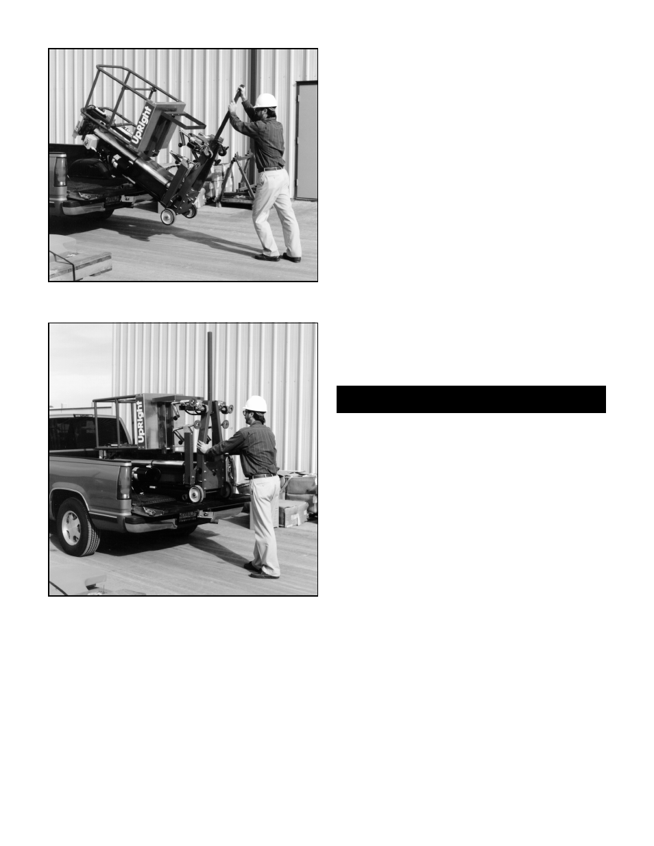 Passage through a doorway | Snorkel UL20-sn17745+ User Manual | Page 6 / 8