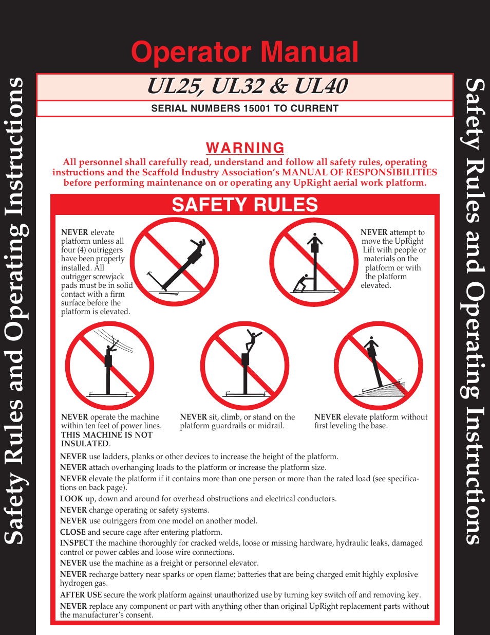 Snorkel ULII40-sn15001+ User Manual | 8 pages