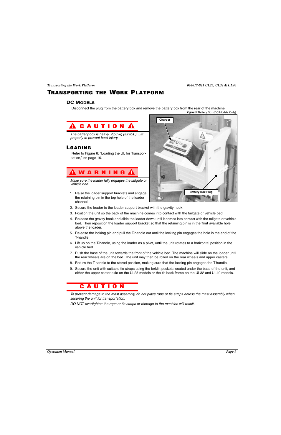 Snorkel ULII40-sn21373-21690 User Manual | Page 11 / 60