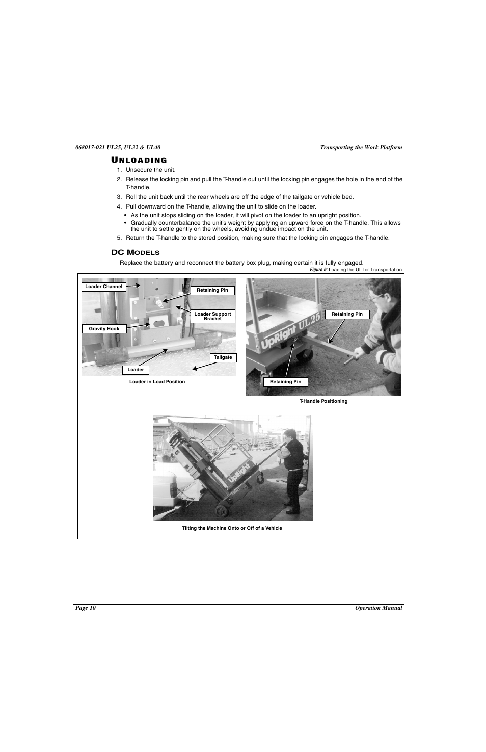 Dc m | Snorkel ULII40-sn21373-21690 User Manual | Page 12 / 60