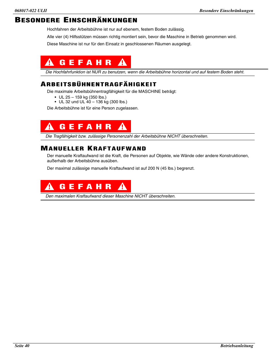 Snorkel ULII40-sn21691+ User Manual | Page 42 / 60