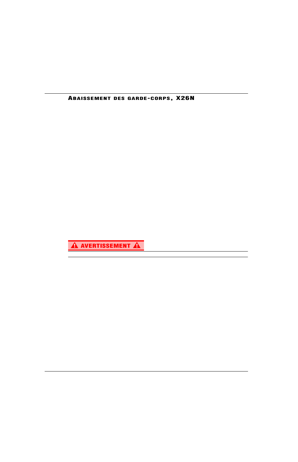 Avertissement, X 2 6 n | Snorkel X Series-sn17280-17572 User Manual | Page 32 / 64