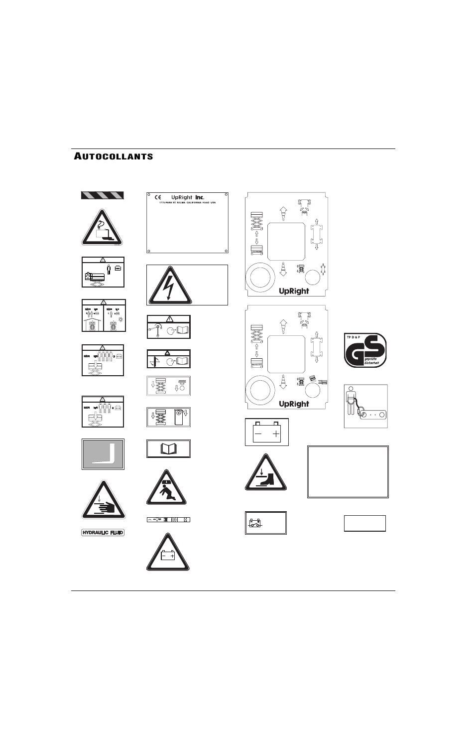 Utocollants | Snorkel X Series-sn17280-17572 User Manual | Page 40 / 64