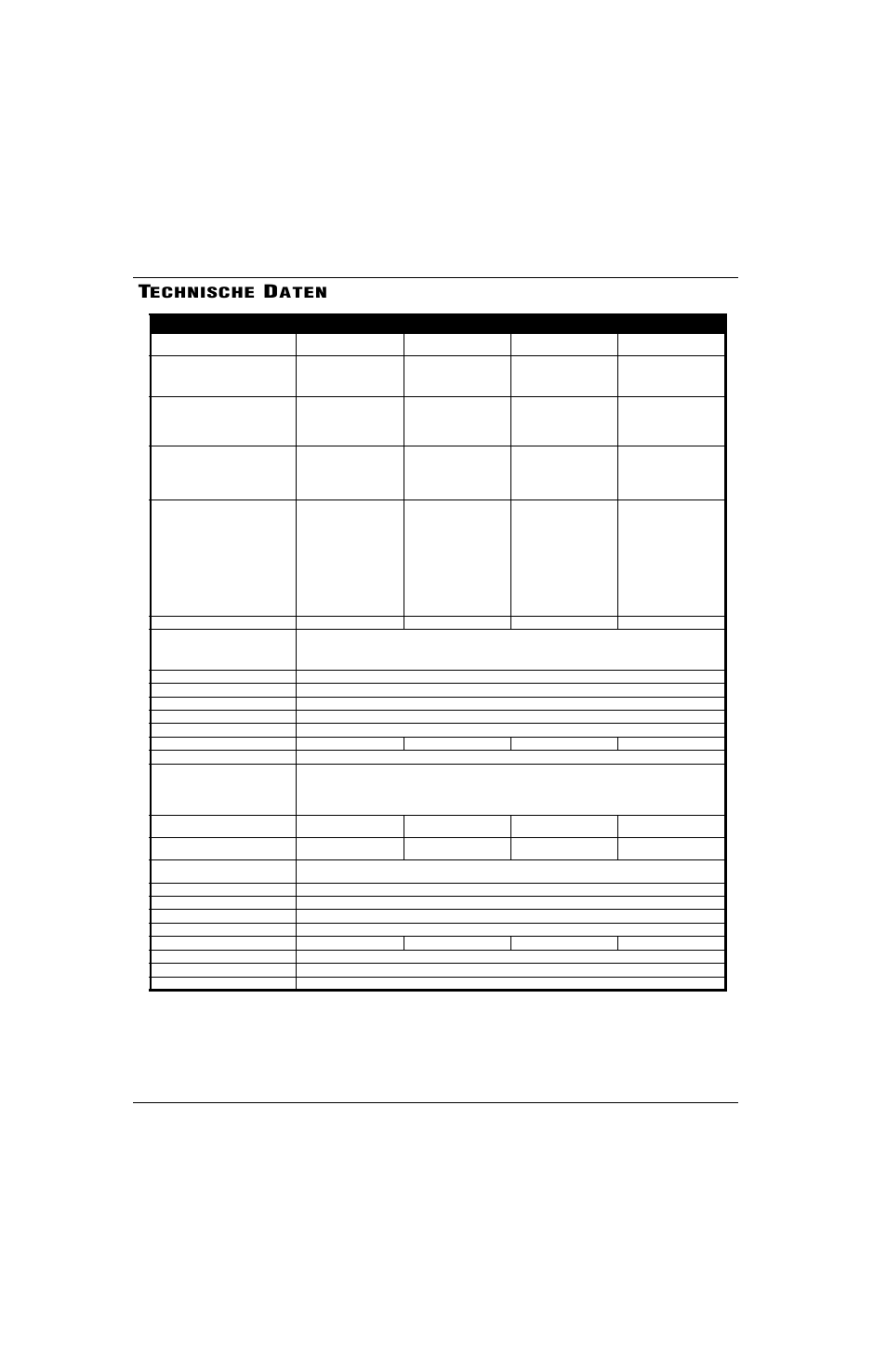 Echnische, Aten | Snorkel X Series-sn17280-17572 User Manual | Page 62 / 64