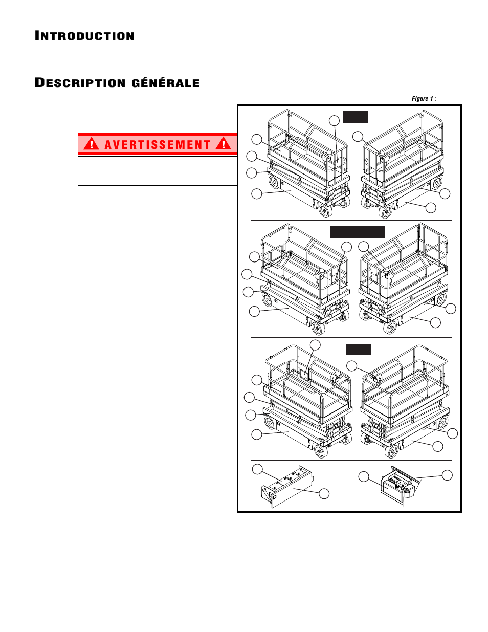 Ntroduction, Escription, Générale | Snorkel X Series-sn50000+ User Manual | Page 51 / 70