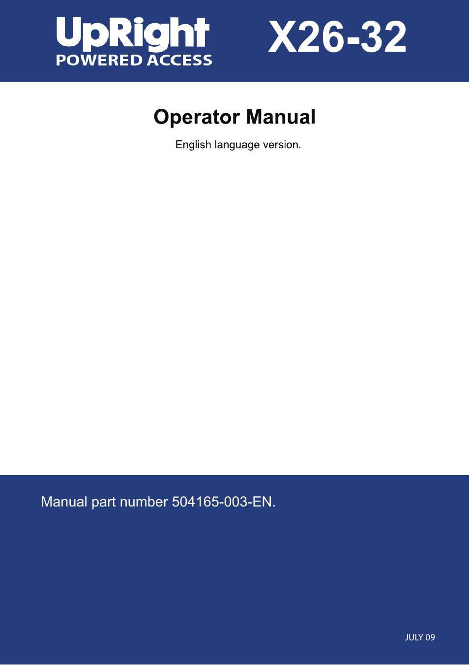 Snorkel X26-sn53100+ User Manual | 26 pages