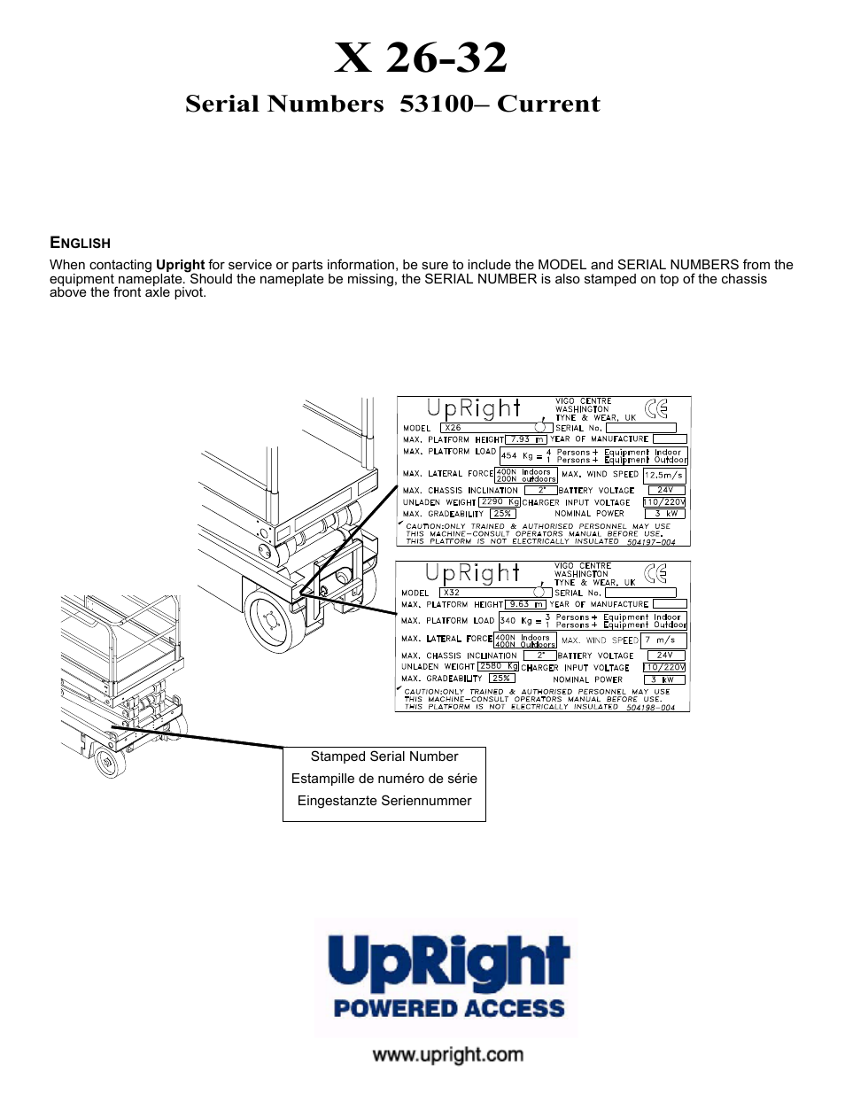 X 26-32 | Snorkel X26-sn53100+ User Manual | Page 3 / 26