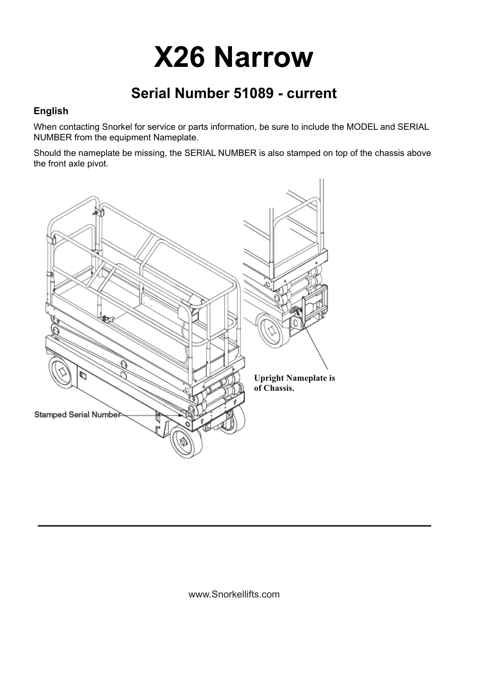 X26 narrow | Snorkel X26N-sn51089+V-1 User Manual | Page 3 / 28