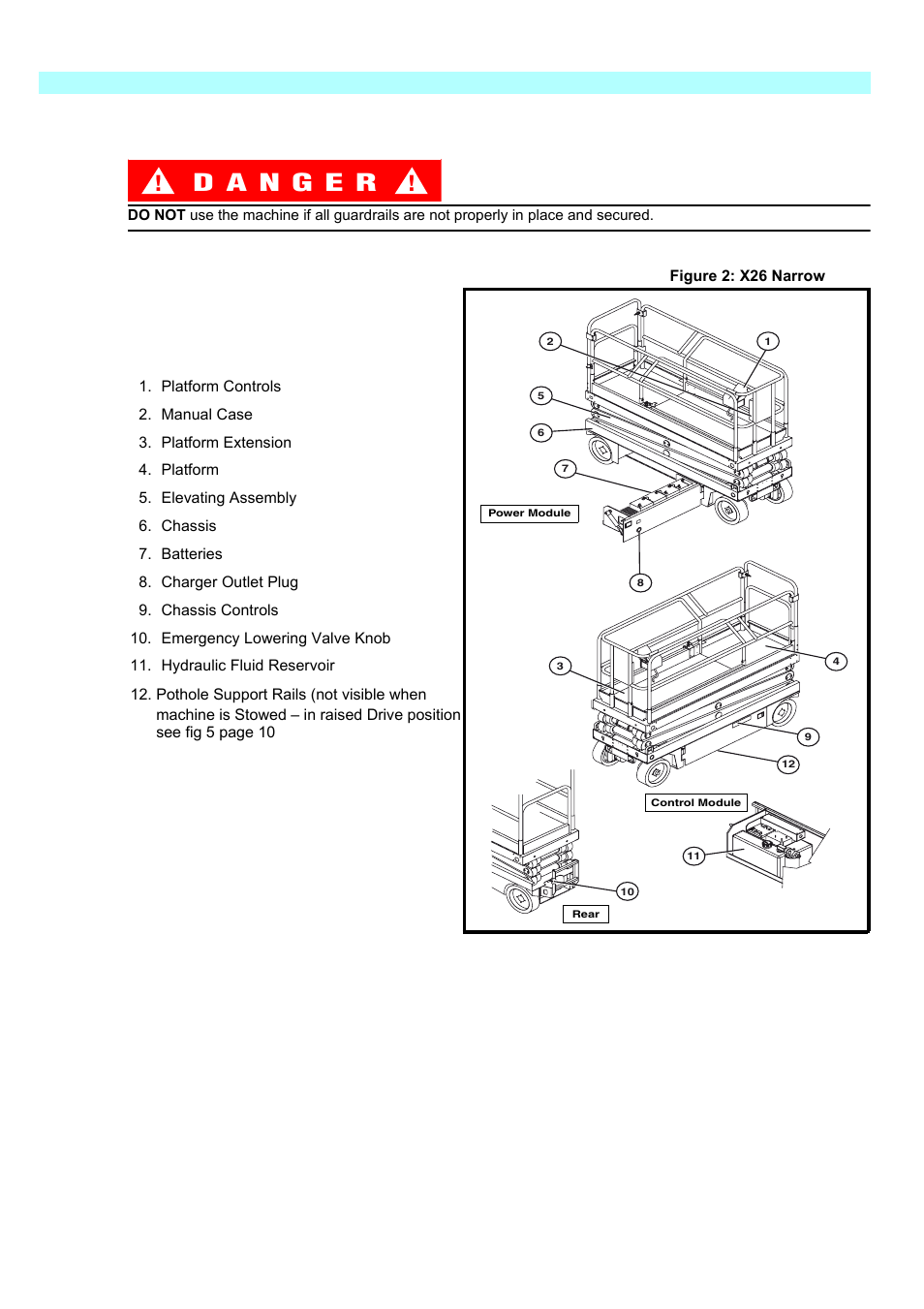 Eneral, Escription | Snorkel X26N-sn51089+V-2 User Manual | Page 8 / 28