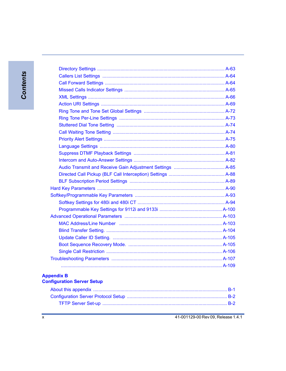 Aastra Telecom SIP 480I User Manual | Page 10 / 504