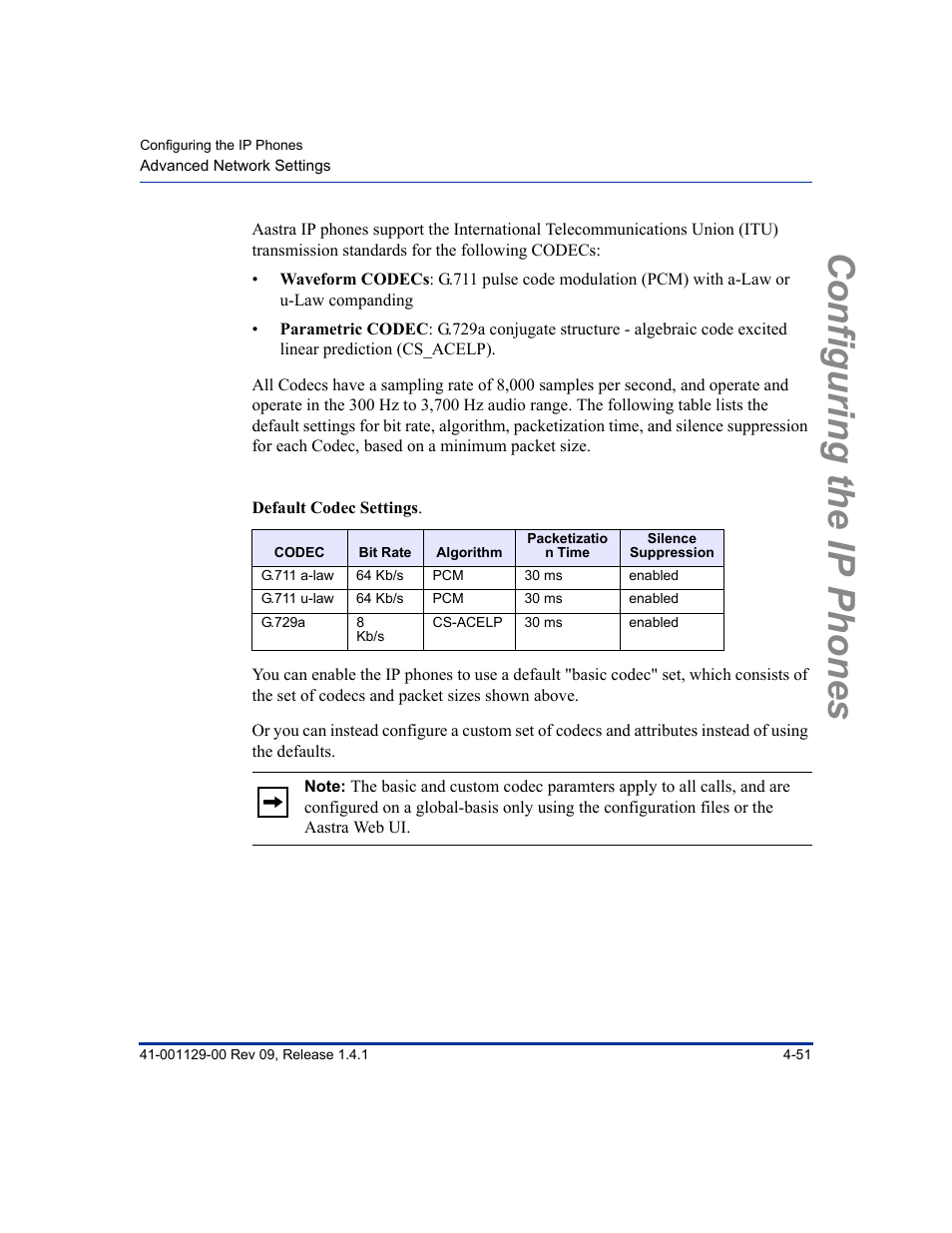 Configuring the ip phones | Aastra Telecom SIP 480I User Manual | Page 107 / 504