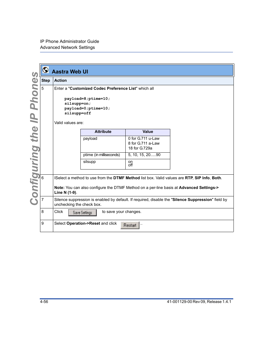 Configuring the ip phones | Aastra Telecom SIP 480I User Manual | Page 112 / 504