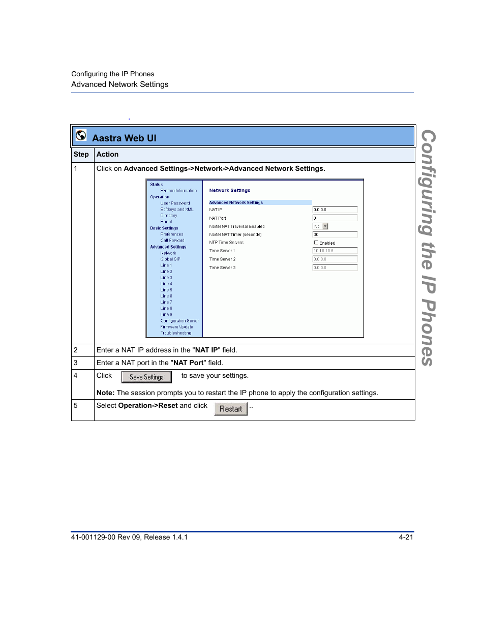 Configuring the ip phones | Aastra Telecom SIP 480I User Manual | Page 77 / 504