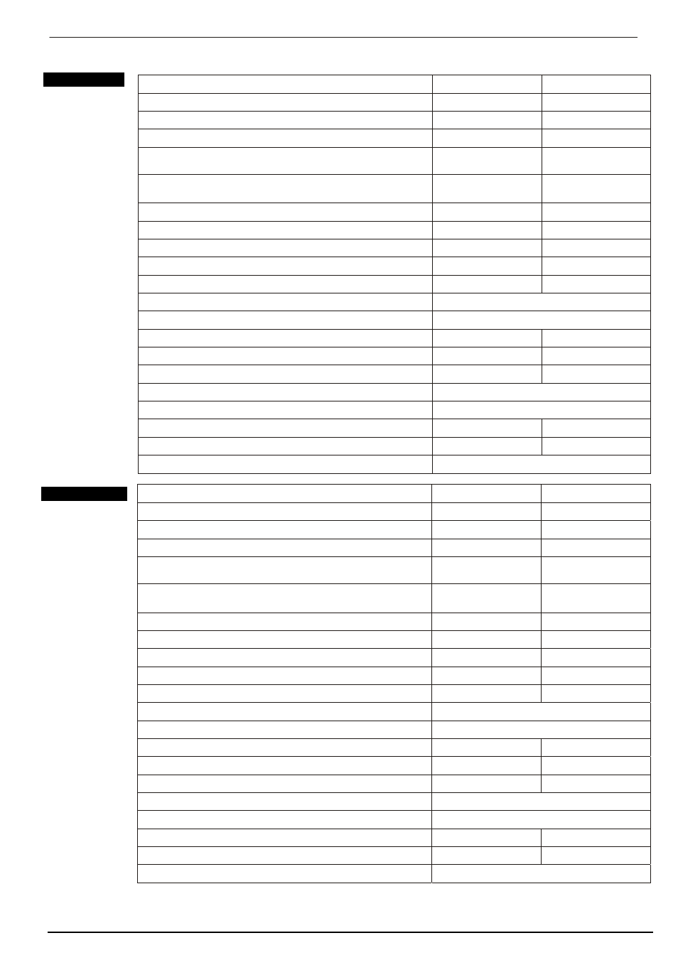 Specificaciones | Snorkel X33RT-sn10000+ User Manual | Page 91 / 138