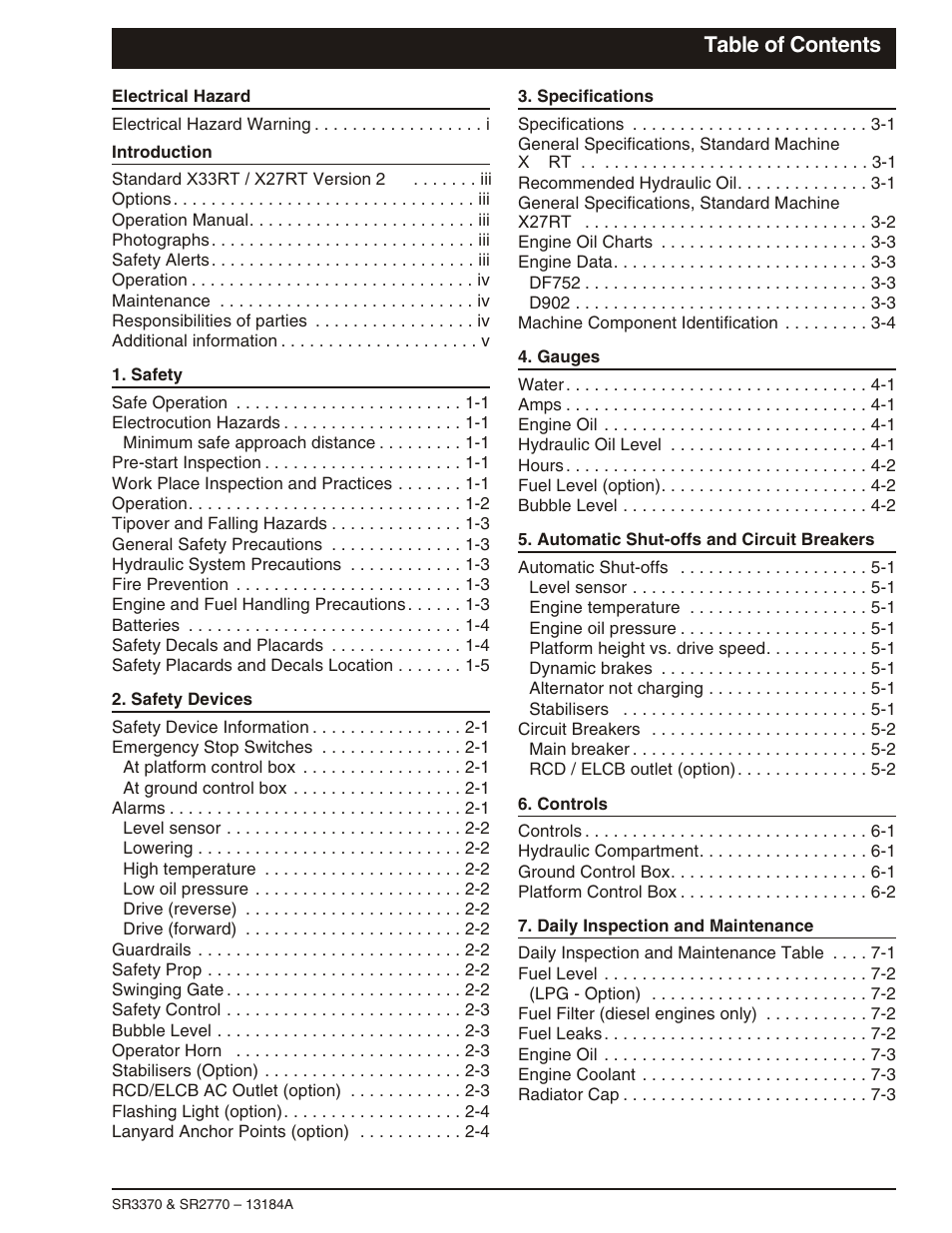 Snorkel X33BE-sn10131+V-1 User Manual | Page 10 / 82