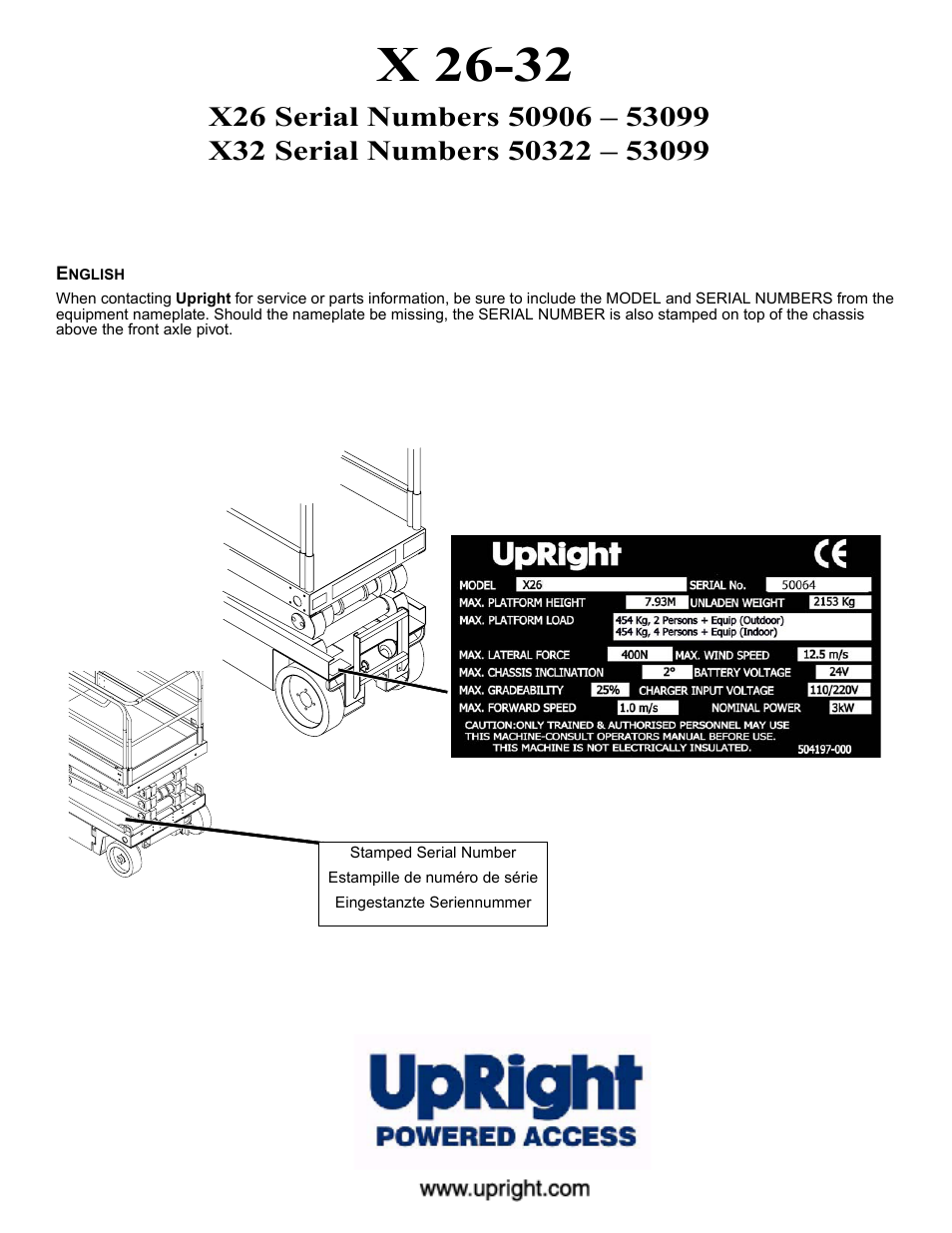 X 26-32 | Snorkel X32-sn50322-53099 User Manual | Page 3 / 114