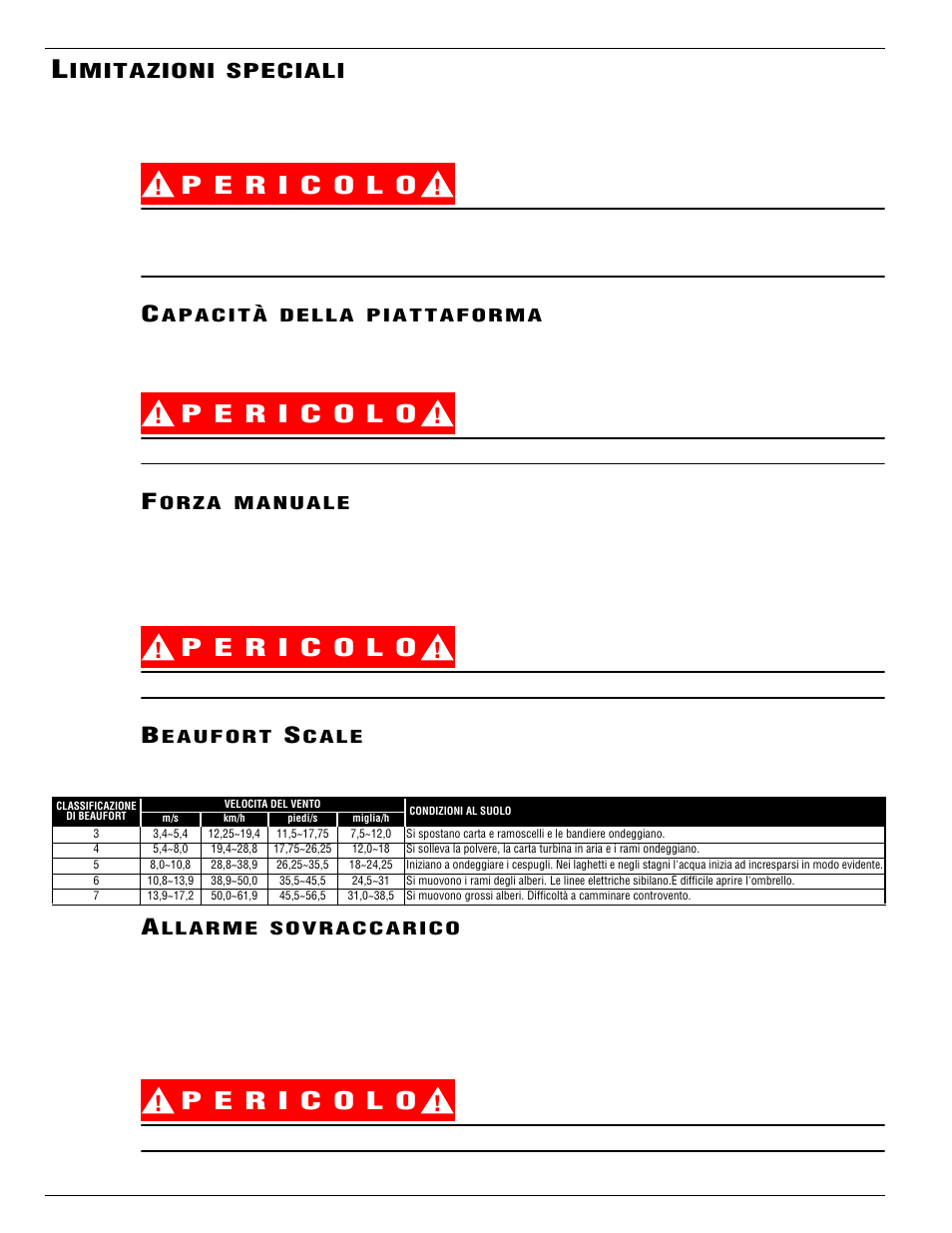 Imitazioni, Speciali | Snorkel X32-sn50322-53099 User Manual | Page 96 / 114