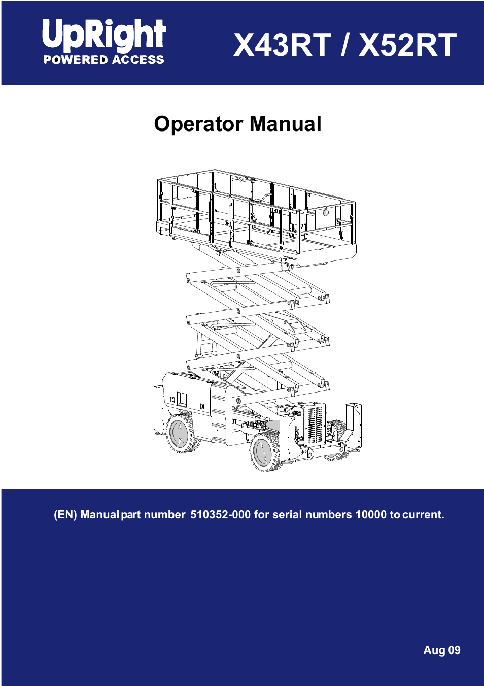 Snorkel X52RT-sn10000+ User Manual | 54 pages
