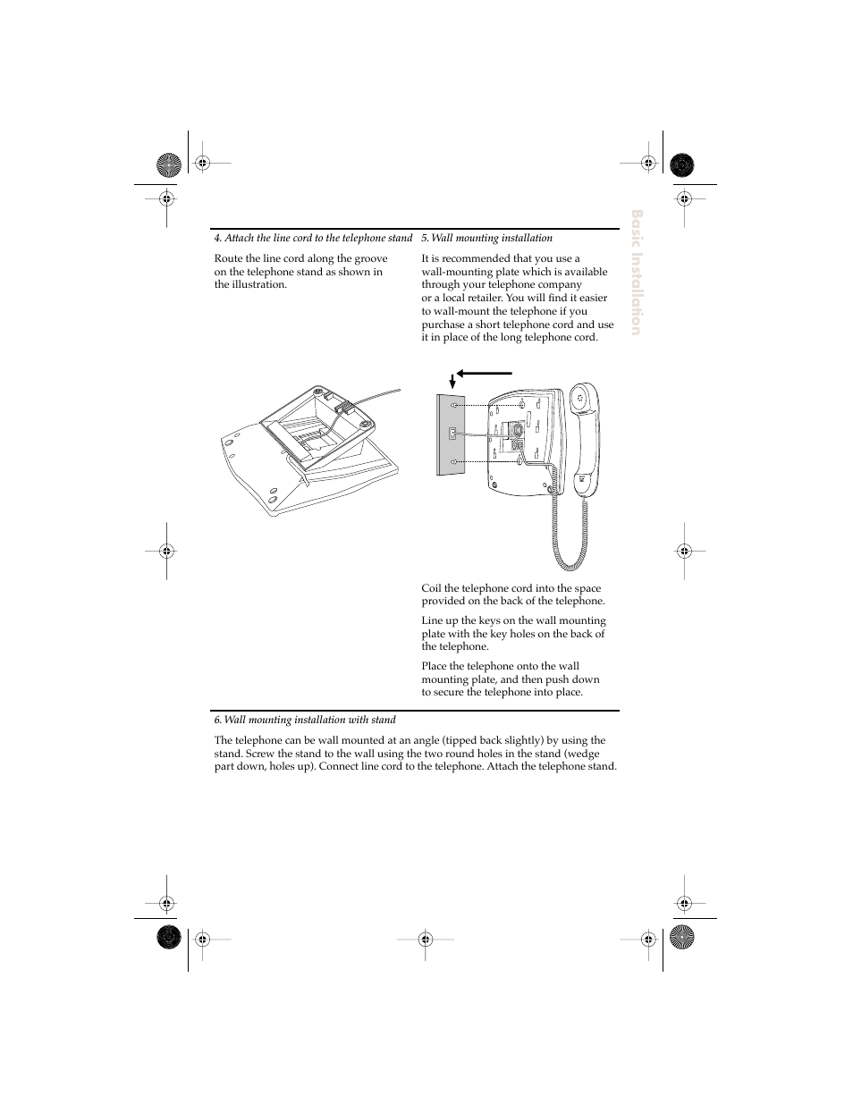 Basic installation | Aastra Telecom 9110 User Manual | Page 7 / 15