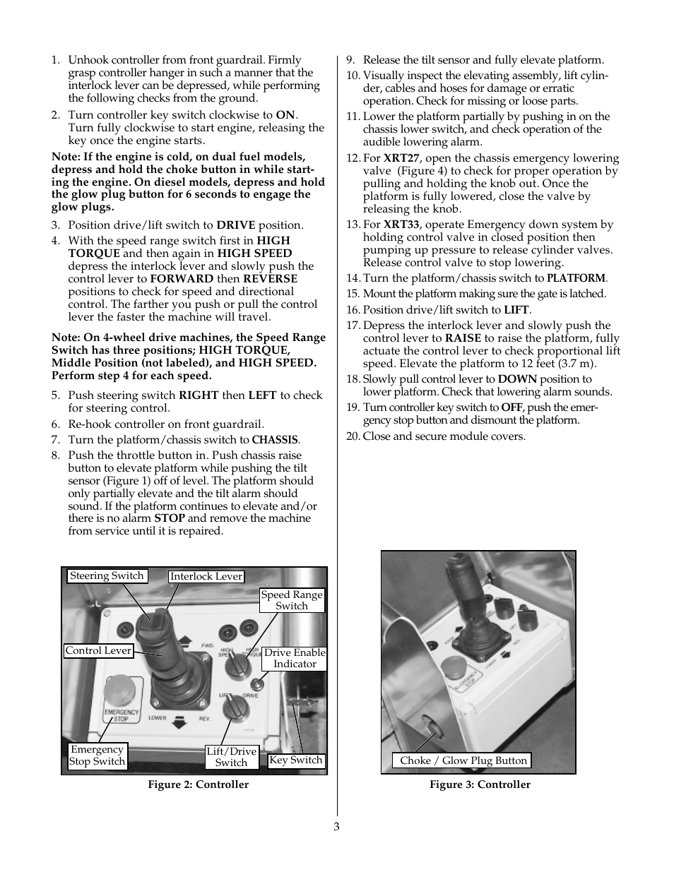 Snorkel XRT33-sn1000-2299ANSI User Manual | Page 3 / 12
