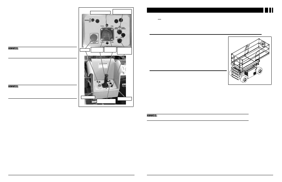 Etrieb, Hinweis | Snorkel XRT33-sn2300+CE User Manual | Page 38 / 38