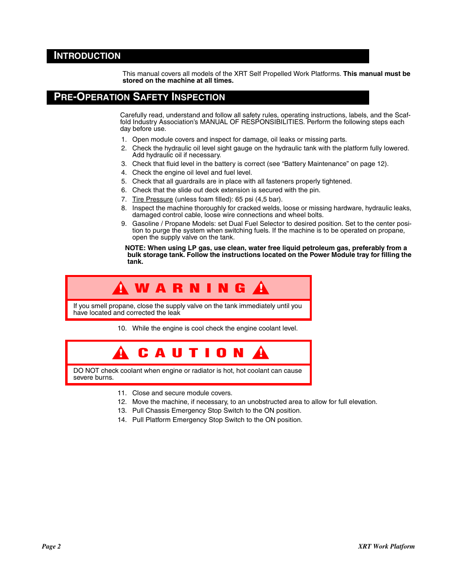 Snorkel XRT33-sn2300+ANSI User Manual | Page 2 / 16