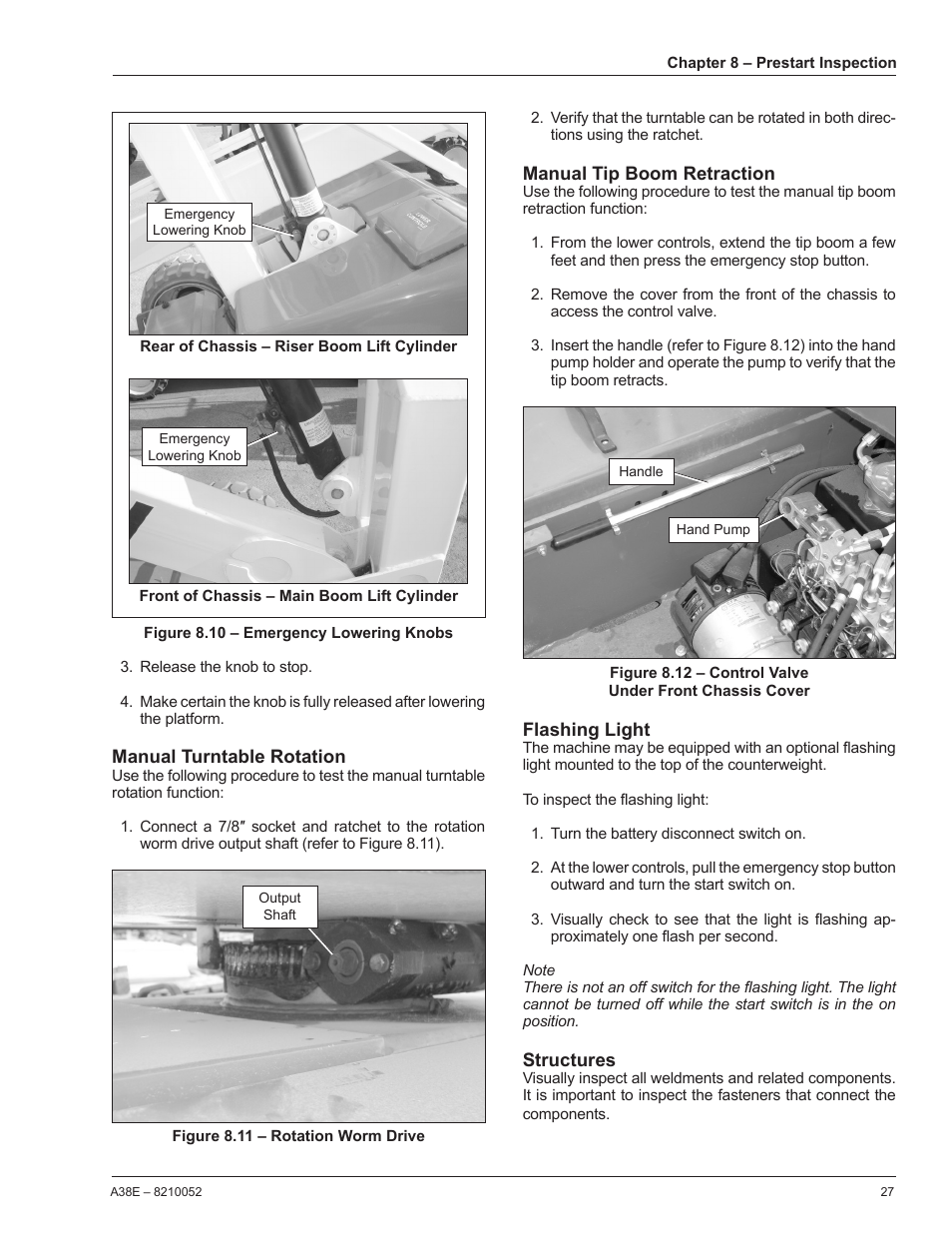 Snorkel A38E-sn004509+ User Manual | Page 31 / 60