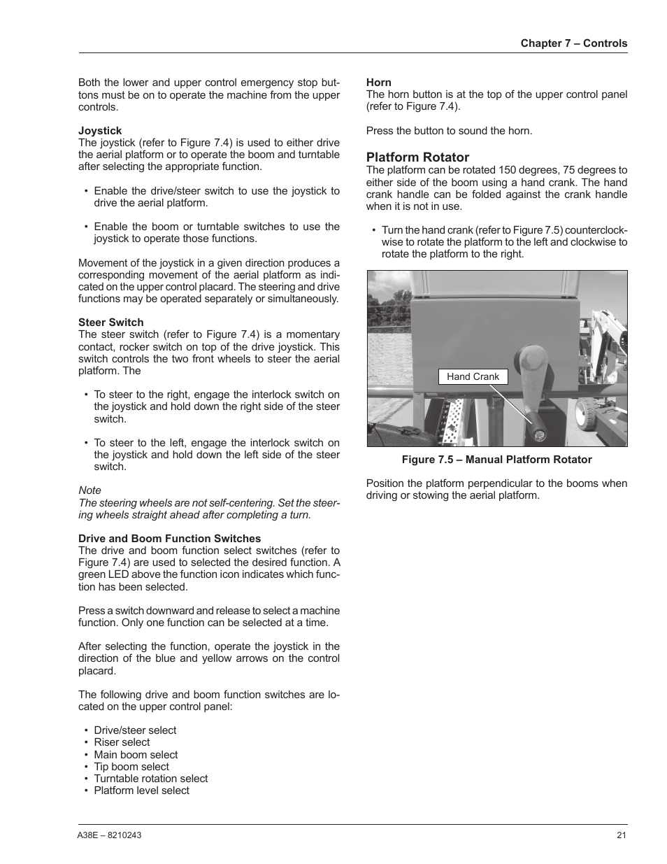 Snorkel A38E-sn006001+ User Manual | Page 25 / 58