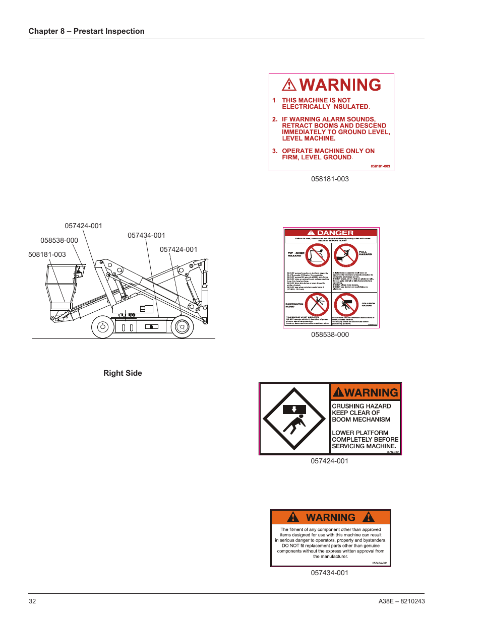 Snorkel A38E-sn006001+ User Manual | Page 36 / 58