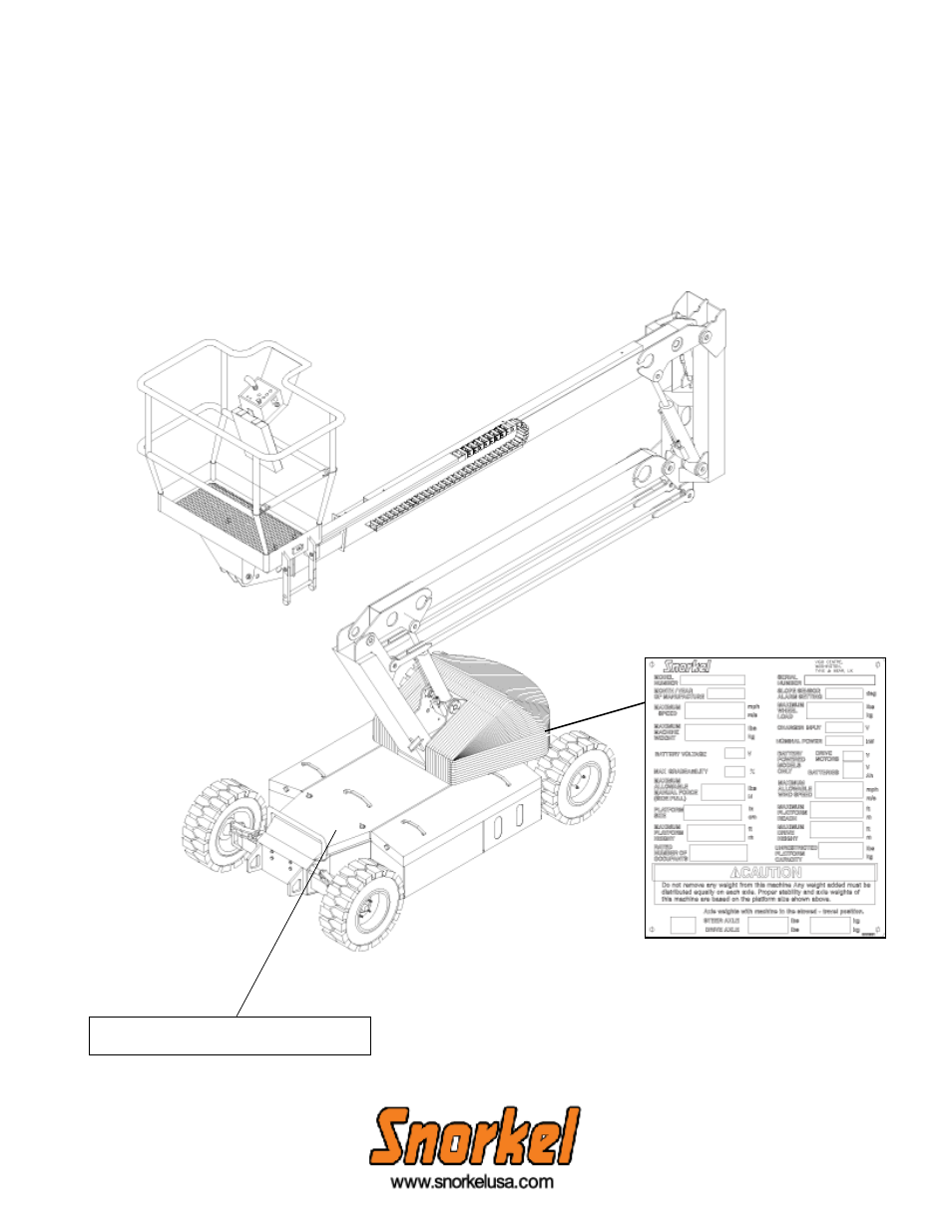 Ab38, Serial numbers 3700 – current | Snorkel AB38-sn3700+ User Manual | Page 3 / 52