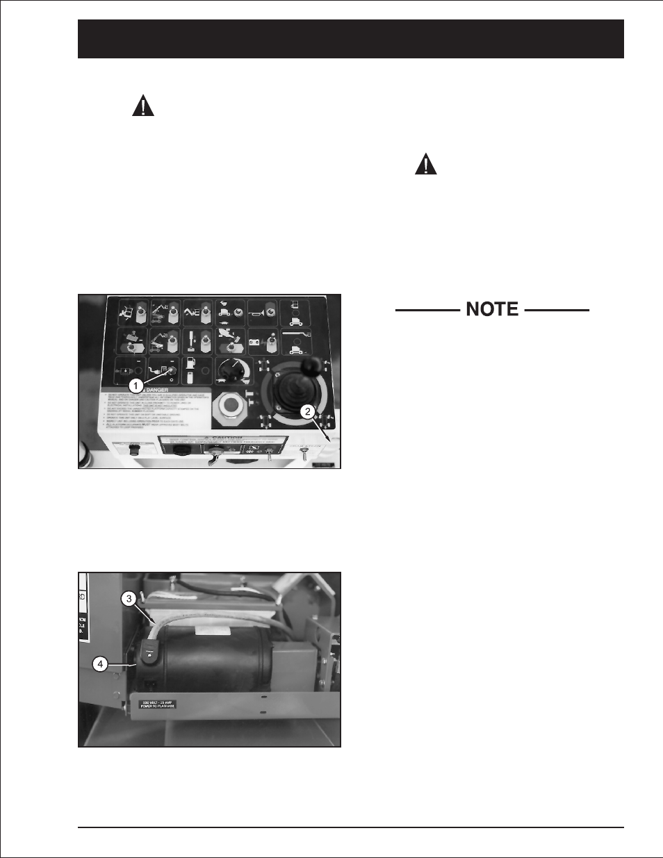 Securing to a transport vehicle 10-2, Securing to a transport vehicle, 10-2, Securing to a transport vehicle -2 | Caution | Snorkel AB50J User Manual | Page 74 / 84