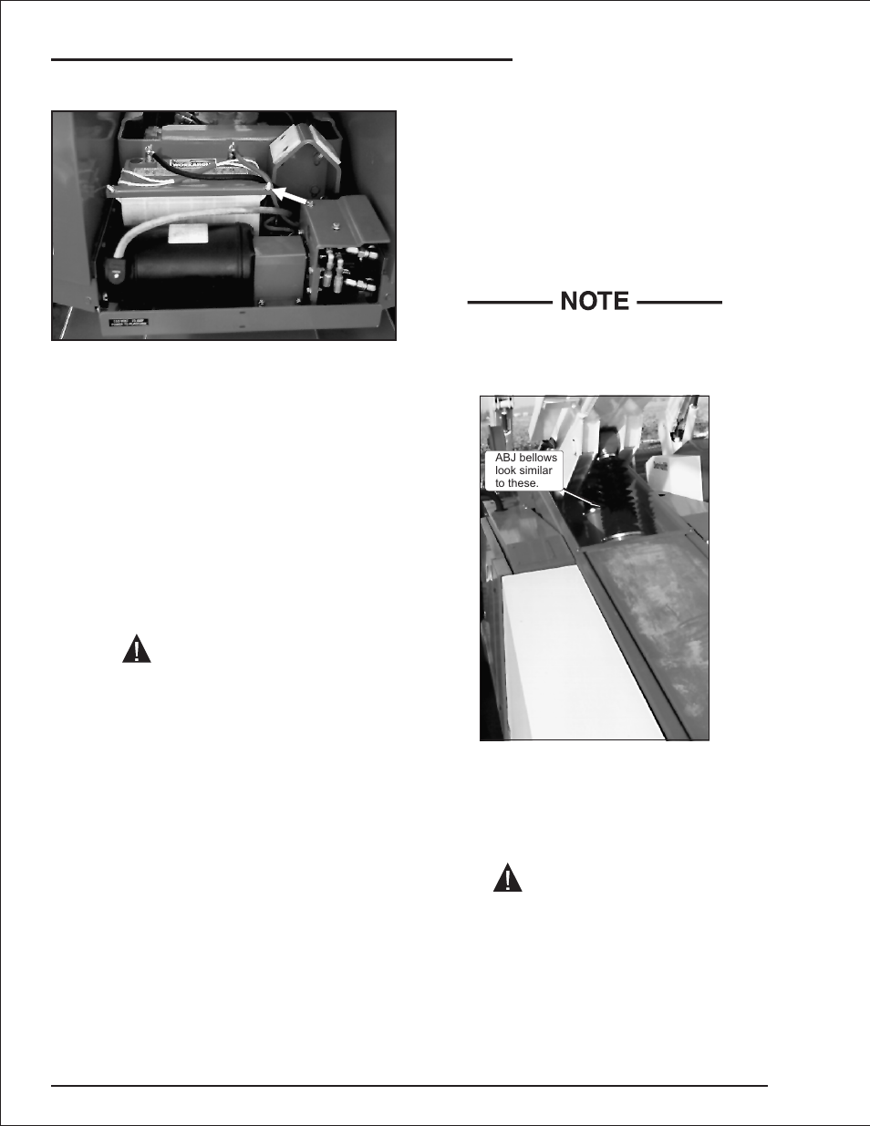 Attaching chains, 10-3, Caution | Snorkel AB50J User Manual | Page 75 / 84