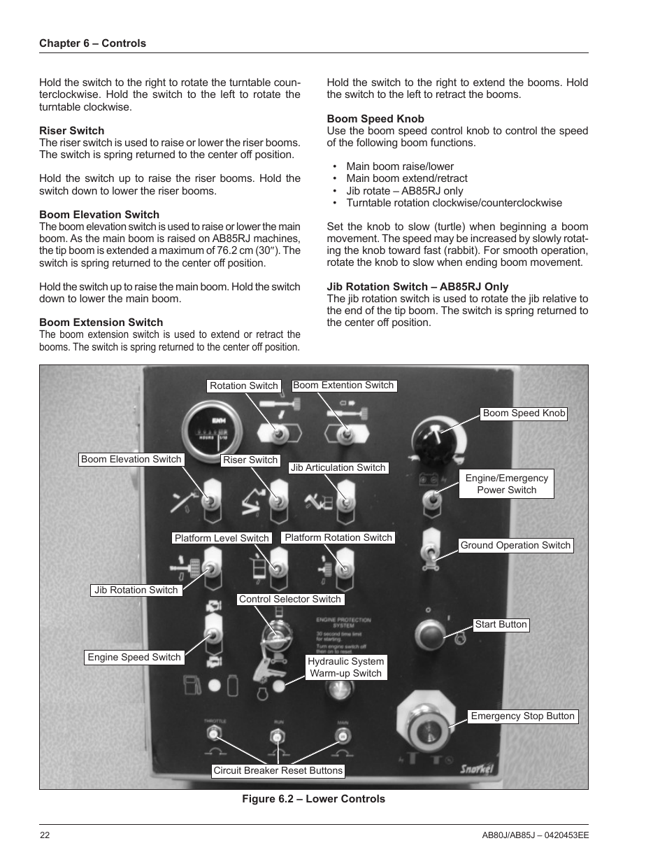 Snorkel AB85RJ CE User Manual | Page 26 / 74