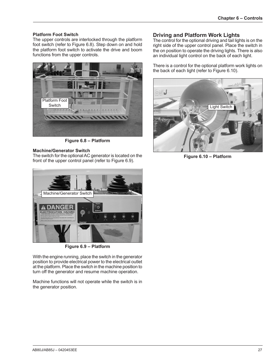 Snorkel AB85RJ CE User Manual | Page 31 / 74