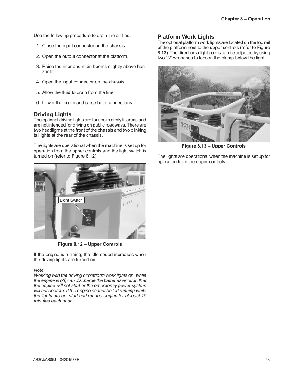 Snorkel AB85RJ CE User Manual | Page 57 / 74
