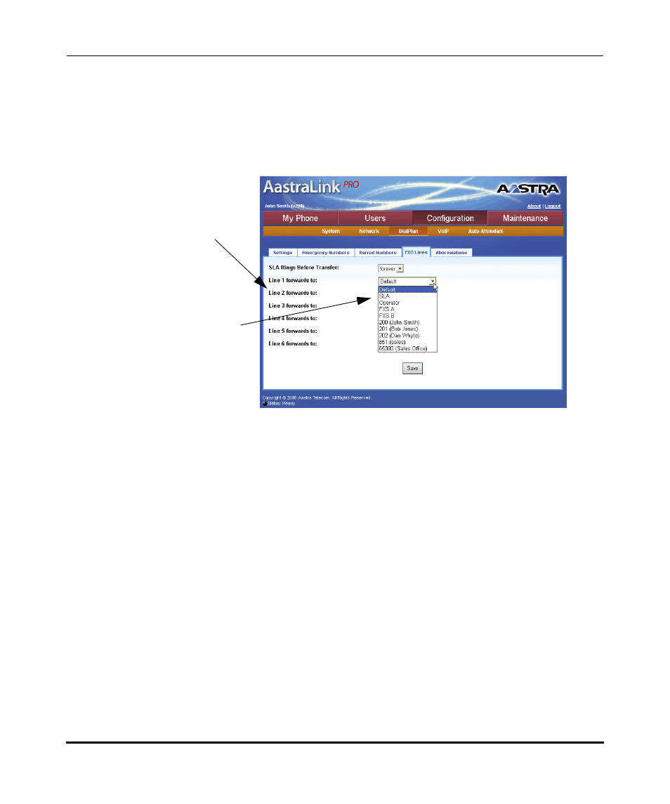 Aastra Telecom AastraLink Pro 160 User Manual | Page 157 / 360