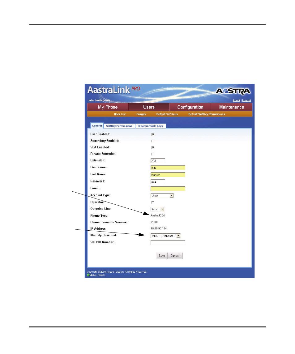 Aastra Telecom AastraLink Pro 160 User Manual | Page 208 / 360