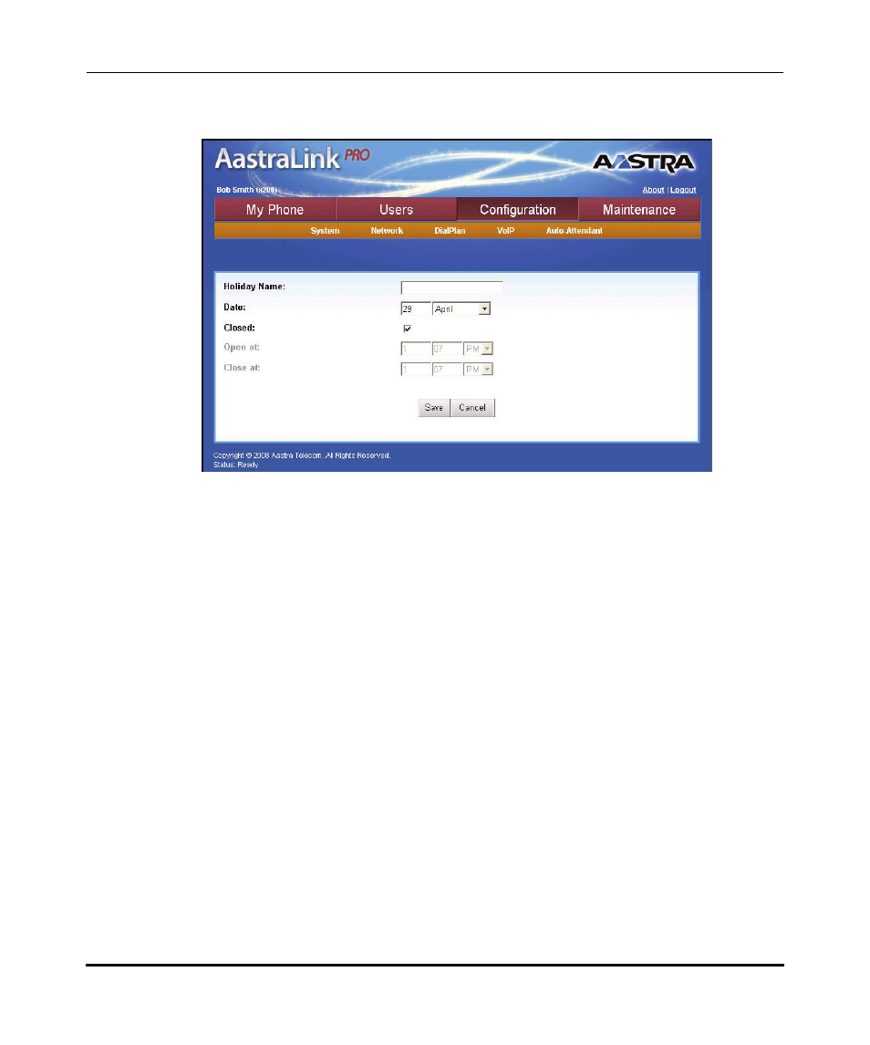 Aastra Telecom AastraLink Pro 160 User Manual | Page 241 / 360
