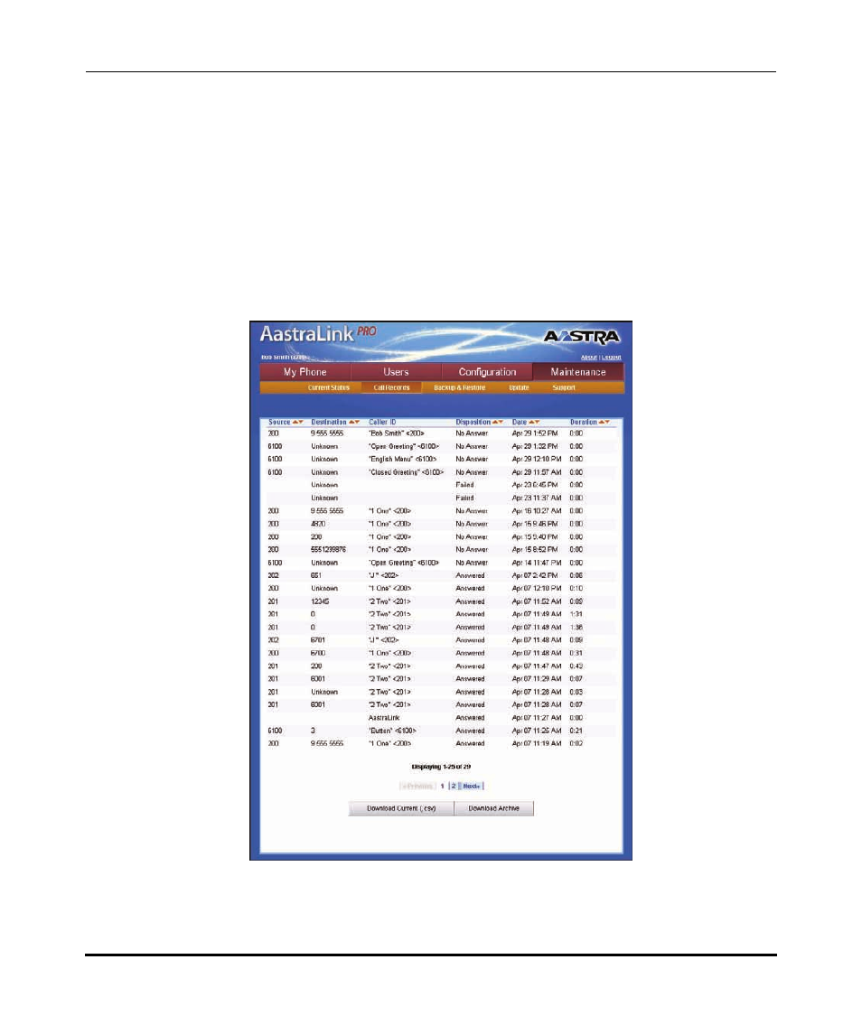 Managing call detail records (cdr reports), About the call records menu | Aastra Telecom AastraLink Pro 160 User Manual | Page 253 / 360