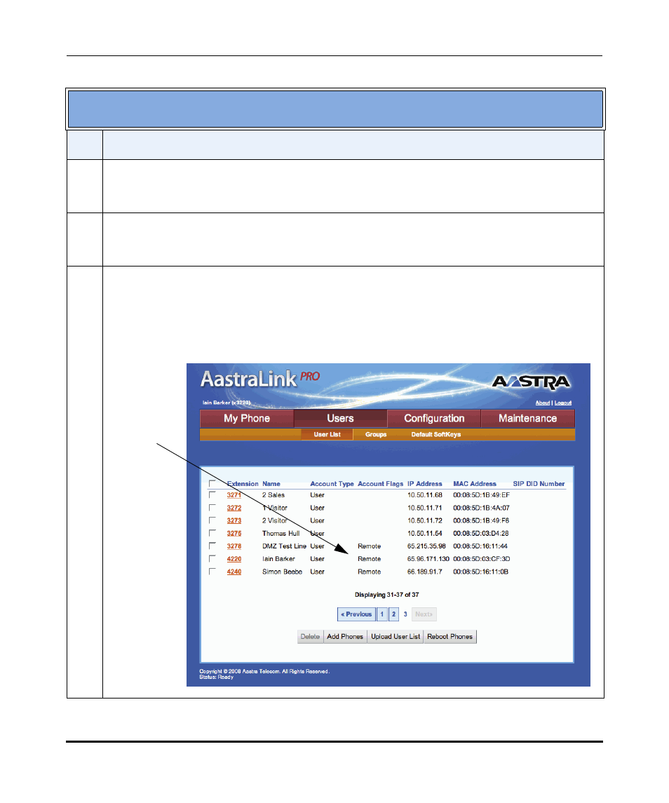 Aastralink pro 160 remote office configuration | Aastra Telecom AastraLink Pro 160 User Manual | Page 346 / 360