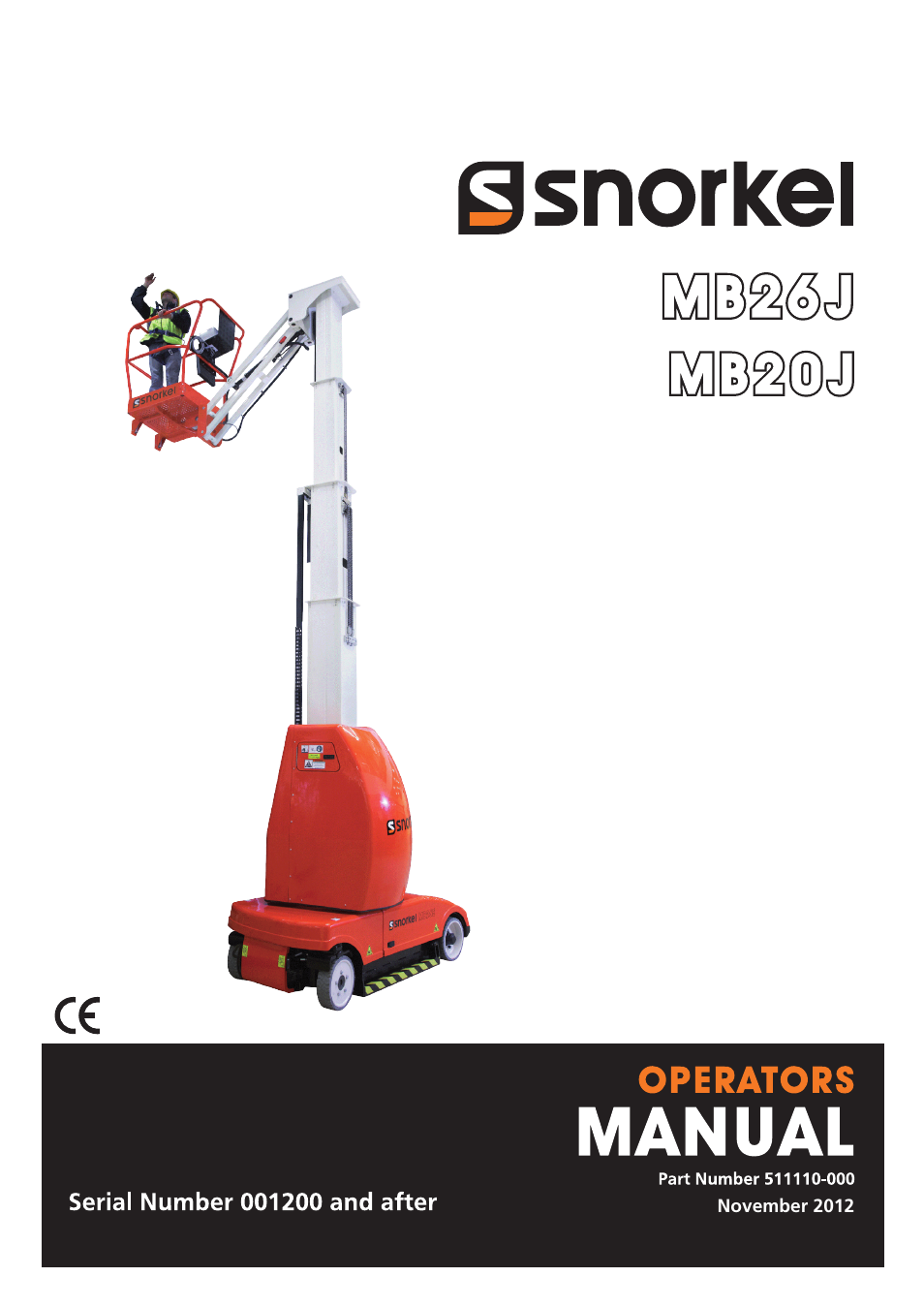 Snorkel MB26J User Manual | 32 pages